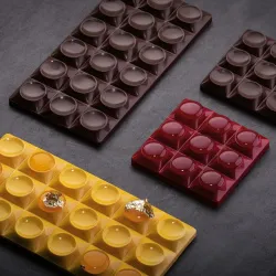 Купить форма для шок. "chocolate bar bricks mini" 70х70мм h10,5мм, 50гр, 6 ячеек, п/к pc5013fr – цена от завода, доставка до двери | RuOborudovanie.ru