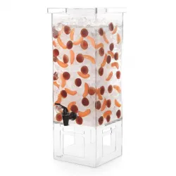 Купить диспенсер для сока rosseto beverage ld128, 15,1л 24,9х24,9см h59,7см, акрил в Краснодаре – цена завода, доставка до двери | RuOborudovanie.ru