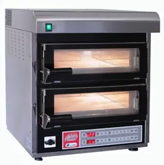 Купить печь подовая eurochef pizzachef mp4t электрическая 2-камерная с подом 39*39 см – цена от завода, доставка до двери | RuOborudovanie.ru