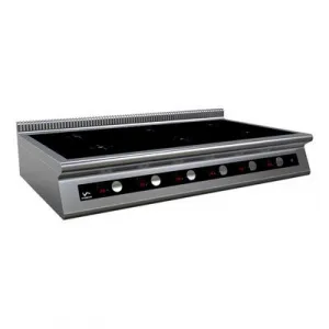 Плита индукционная Кобор I7-6T настольная, 6 конфорок мощностью 6х3кВт, электр.панель управления – купить по цене завода