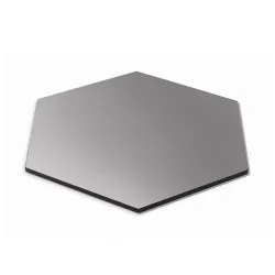 Купить полка skycap large d48,3см h1см, шестиугольная, закаленное стекло, цвет черный sg011 – цена от завода, доставка до двери | RuOborudovanie.ru