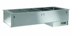 Купить мармит универальный emainox ibm4 8046002 встраеваемый в Краснодаре – цена завода, доставка до двери | RuOborudovanie.ru