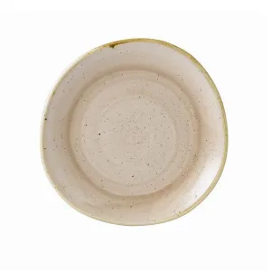Тарелка мелкая "ВОЛНА" 21СМ, без борта, Stonecast, цвет Nutmeg Cream Snmsog81 – купить по цене завода