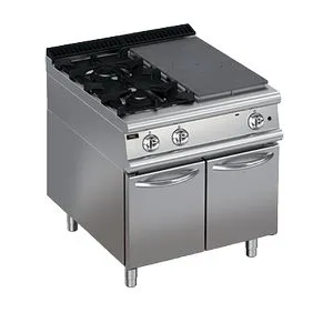 Плита газовая Apach Chef Line Lrstg89R2Sxcs со сплошной поверхностью 900 серии – купить в Краснодаре по цене завода