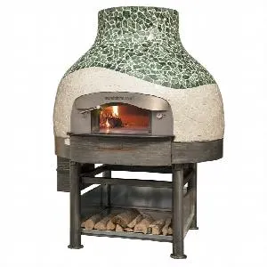 Печь для пиццы Morello Forni Lp100 Cupola Volcan Mosaic на дровах – купить в Краснодаре по цене завода