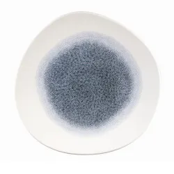 Купить тарелка мелкая "волна" 26,4см, без борта, цвет raku topaz blue, studio prints rktbog101 – цена от завода, доставка до двери | RuOborudovanie.ru