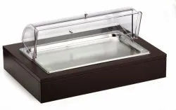Поднос для нарезки 64Х46СМ H30См, с крышкой Roll-Top, с хладогентом, на дерев. Основании венге 51130 – купить в RuOborudovanie.ru с доставкой до двери Купить поднос для нарезки 64х46см h30см, с крышкой roll-top, с хладогентом, на дерев. основании венге 51130 – цена от завода, доставка до двери | RuOborudovanie.ru