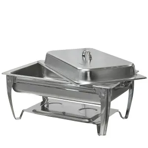 Чафинг-диш ERGO FQ-CD-248-1 на 1 гастроемкость GN 1/1 со съемной крышкой – купить в Краснодаре по цене завода