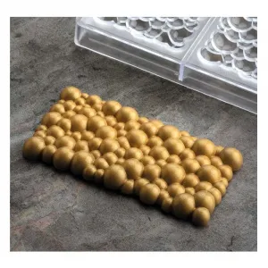 Форма для шок. "Chocolate Bar Sparkling" 155Х77ММ H12Мм, 100ГР, 3 ячейки, п/к Pc5001 – купить в Краснодаре по цене завода
