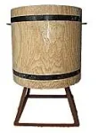 Колода раз. дуб D50-59см H45-50см+подст. металН30 WOOD кд5059 – купить в Краснодаре по цене завода