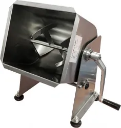 Купить фаршемешалка kocateq fme20t ручная 20 л c откидным бункером, 1 осью и подкл. к приводу g12 в Краснодаре – цена завода, доставка до двери | RuOborudovanie.ru