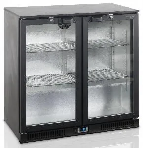 Шкаф холодильный со стеклом Tefcold Ba25H барный черный – купить по цене завода