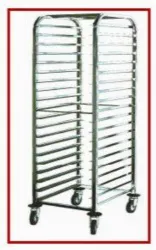 Тележка для шкафа пекарского Pavailler Cristal Fm 2 60X80 16УРОВНЕЙ – купить в RuOborudovanie.ru с доставкой до двери Купить тележка для шкафа пекарского pavailler cristal fm 2 60x80 16уровней – цена от завода, доставка до двери | RuOborudovanie.ru