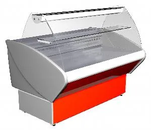 Витрина холодильная Полюс G95 Sv 1,5-1 (ВХСР-1,5 Полюс) декор красный – купить в Краснодаре по цене завода