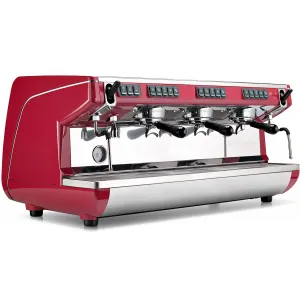Кофемашина Appia Life 3gr V 220V red+high groups+economizer автом Nuova Simonelli – купить в Краснодаре по цене завода
