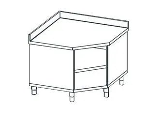Стол угловой открытый Apach Chef Line Lwt710Sh2U – купить в Краснодаре по цене завода