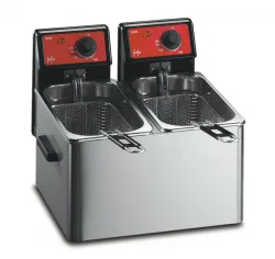 Купить фритюрница fri fri eco4 + 4(650103) с 2 ванной 2 x 3 - 4 л электрическая настольная в Краснодаре – цена завода, доставка до двери | RuOborudovanie.ru