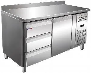 Стол морозильный Cooleq Gn2230Bt бортик 3 ящика+1 дверь – купить по цене завода