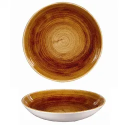 Купить тарелка глубокая 24,8см 1,13л, без борта, stonecast patina, цвет vintage copper pavcevb91 – цена от завода, доставка до двери | RuOborudovanie.ru