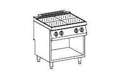 Купить плита со сплошной поверхностью 900 серии apach chef line slrste89os – цена от завода, доставка до двери | RuOborudovanie.ru
