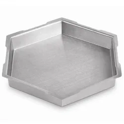 Купить поднос сервировочный honeycomb small d35,6см h3,8см, шестиугольный, для льда, нерж.сталь sm122 – цена от завода, доставка до двери | RuOborudovanie.ru