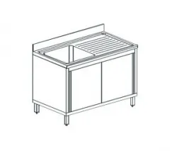 Купить ванна моечная apach chef line ls146-54rwsd – цена от завода, доставка до двери | RuOborudovanie.ru