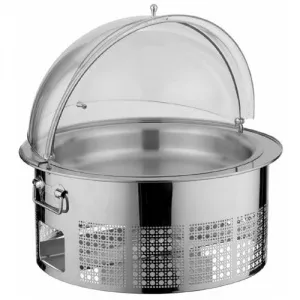 Мармит Pintinox круглый D49,5см с крышкой Roll Top настольный (Чафиндиш) – купить в Краснодаре по цене завода