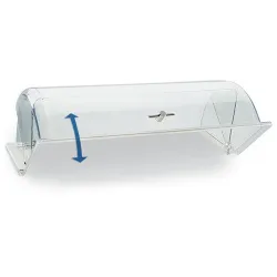 Крышка Roll-Top для корзины/подноса, Gn1/1 (53Х32,5СМ H17См), с хромированной ручкой, п/к 11010Aps – купить в RuOborudovanie.ru с доставкой до двери Купить крышка roll-top для корзины/подноса, gn1/1 (53х32,5см h17см), с хромированной ручкой, п/к 11010aps – цена от завода, доставка до двери | RuOborudovanie.ru