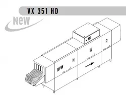 Купить машина для мойки ящиков dihr vx 351 hd dx+dde+xp+dr99/2 части в Краснодаре – цена завода, доставка до двери | RuOborudovanie.ru