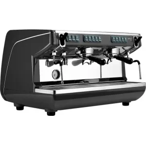 Кофемашина Appia Life 2gr V 220V black+high groups+economizer автоматическая Nuova Simonelli – купить в Краснодаре по цене завода