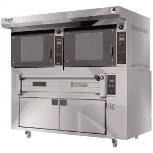 Печь конвекционная Apach 2K5P60P DP+E4L18PA Dpbi-T без козырька с подом с расстойкой – купить в Краснодаре по цене завода