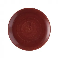 Купить тарелка мелкая 28,8см, без борта, stonecast patina, цвет rust red pareev111 – цена от завода, доставка до двери | RuOborudovanie.ru