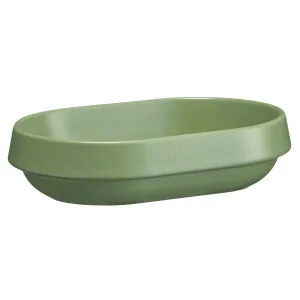 Салатник керамический овальный 0,65Л 20,5Х14СМ H5См, серия Welcome, цвет ярко-зеленый 320718 – купить в Краснодаре по цене завода