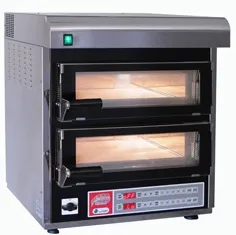 Купить печь подовая eurochef pizzachef mp4 электрическая 2-камерная с подом 39*39 см – цена от завода, доставка до двери | RuOborudovanie.ru