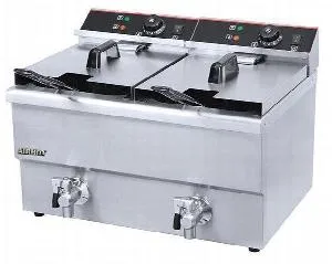 Фритюрница Airhot EF10T+10T с краном на 20л, 7кВт, настольн. электр. – купить в Краснодаре по цене завода