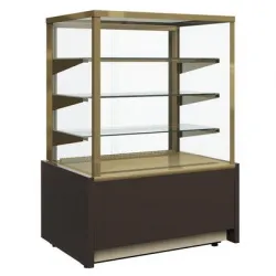 Купить витрина холодильная полюс kc70 vh 1,3-1 light chocolate 0102-0109 (вхсв-1,3д сarboma cube для шокол – цена от завода, доставка до двери | RuOborudovanie.ru