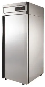 Шкаф холодильный Polair CM105-G объемом 500л формата 59,5*45,5см из нержавеющей стали – купить по цене завода