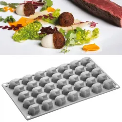 Купить форма силиконовая "gourmand орех желудь" 31х23мм h19мм, 6мл, 35 ячеек gg026s в Краснодаре – цена завода, доставка до двери | RuOborudovanie.ru