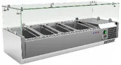 Купить витрина холодильная настольная cooleq vrx 1200/380 в Краснодаре – цена завода, доставка до двери | RuOborudovanie.ru