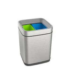 Ведро для раздельного сбора мусора, 2 емкости, внутр ведро, FoodAtlas JAH-3622, 10л (5+5) – купить по цене завода