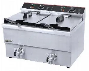 Фритюрница Airhot EF12+12 с краном на 12л, 6.5кВт, настольн. электр. – купить в Краснодаре по цене завода