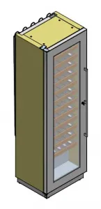Шкаф винный статический Enofrigo Miami Medium Rf T + 3 Dr белый – купить в Краснодаре по цене завода