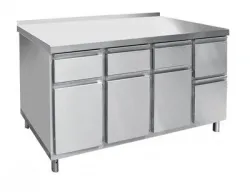 Купить стол для кофемашины abat скм-7-2 арт.210000801143 (1400х700х860мм) в Краснодаре – цена завода, доставка до двери | RuOborudovanie.ru