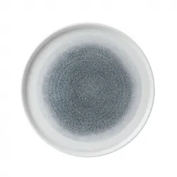 Купить тарелка мелкая chefs walled d26см h2см, с прямым бортом, цвет raku topaz blue, studio prints rktbwp2 – цена от завода, доставка до двери | RuOborudovanie.ru