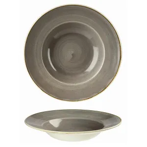 Тарелка для пасты 28СМ 0,47Л, с широким бортом, Stonecast, цвет Peppercorn Grey Spgsvwbl1 – купить по цене завода