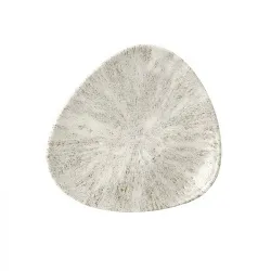 Купить тарелка мелкая треугольная 19,2см, без борта, цвет stone agate grey, studio prints stagtr71 – цена от завода, доставка до двери | RuOborudovanie.ru
