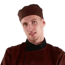 Купить шапочка повара таблетка коричневая [00400] в Краснодаре – цена завода, доставка до двери | RuOborudovanie.ru