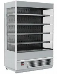 Купить горка холодильная fс 20-08 vm 1,3-2 9006-9005 (carboma cube 1930/875 вхсп-1,3) серебрист/черн в Краснодаре – цена завода, доставка до двери | RuOborudovanie.ru