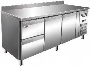 Стол морозильный Cooleq Gn3220Bt бортик 2 ящика+2 двери – купить по цене завода