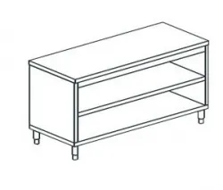 Купить стол производственный apach lwc723sh2 закрытый с 3-х сторон – цена от завода, доставка до двери | RuOborudovanie.ru